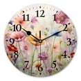 thumbnail image 1 of Battery Operated Analog Wall Clocks Non-Ticking Silent Modern Clock Decorative for Home,Office-Array Of Colorful Wildflowers In Full Bloom On The Meadow(10inch), 1 of 4