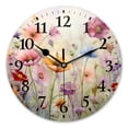 thumbnail image 1 of Battery Operated Analog Wall Clocks Non-Ticking Silent Modern Clock Decorative for Home,Office-Array Of Colorful Wildflowers In Full Bloom On The Meadow(16inch), 1 of 4