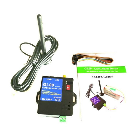 Battery Operated App Control GL09 GSM Alarm System 2G SMS Alert Wireless Alarm ,Easy to Install