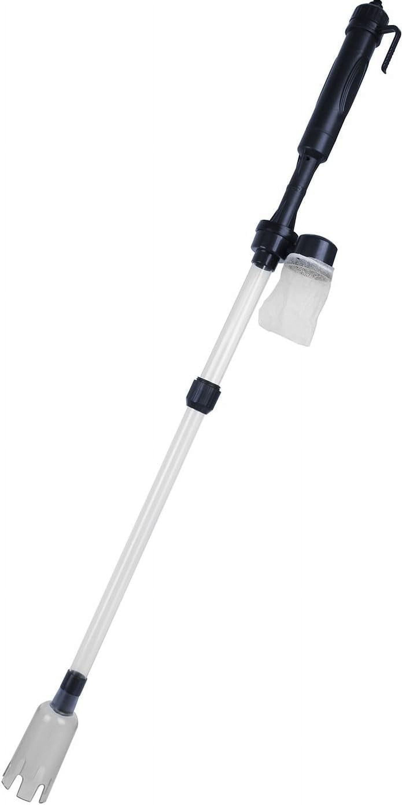 Battery Operated Aquarium Vacuum Gravel Cleaner. Sand Washer, Cleans