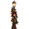 Battery Operated Christmas Lamp Post, Lighted Tabletop Village Decor ...