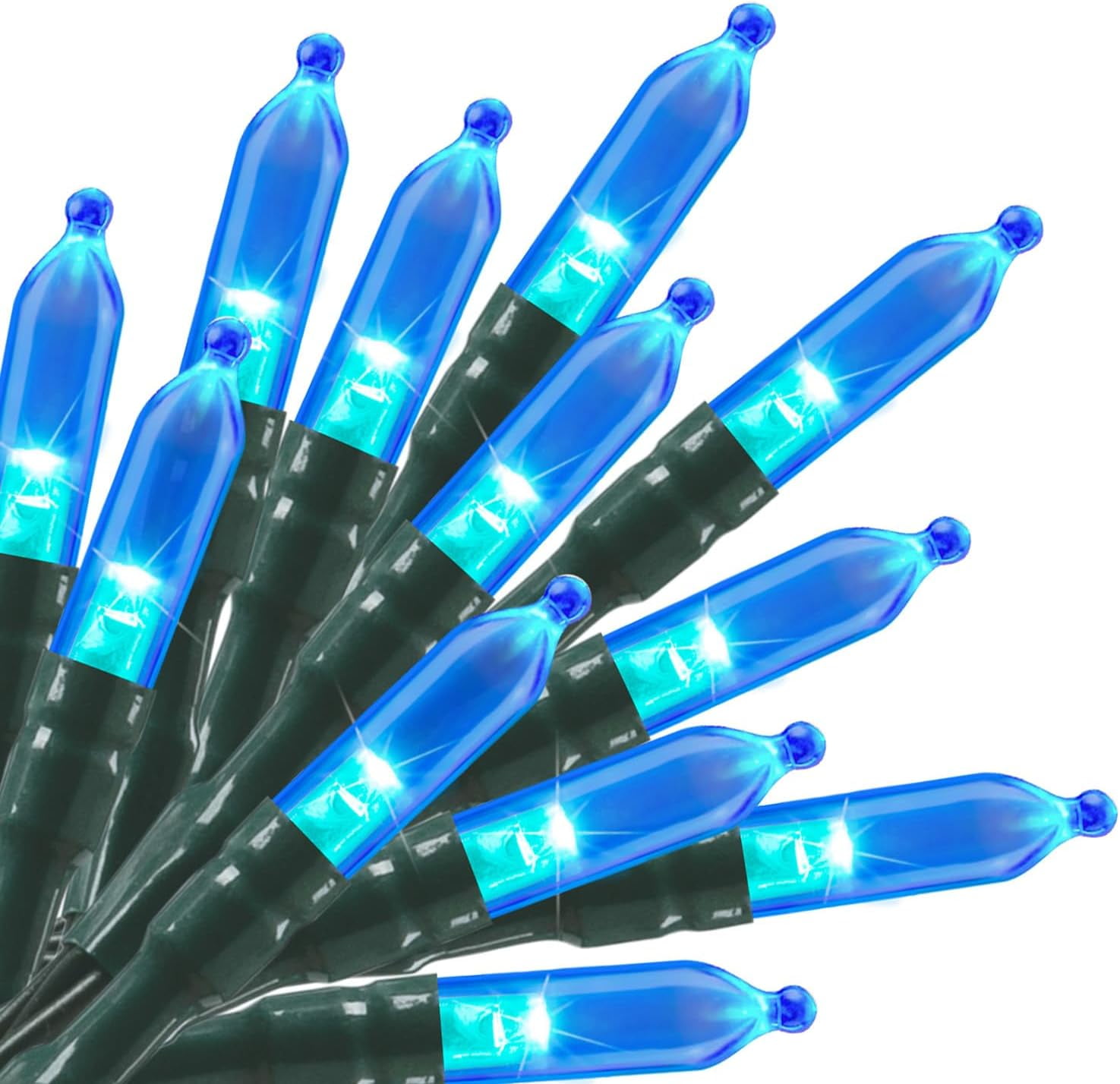 Battery Operated Christmas String Lights, 8ft 20 LED Mini Lights with