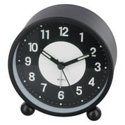 Battery Operated Clock Glow-In-The-Dark Alarm Clock Bedroom ChildrenS Table Non-Ticking Silent Operation Easy To Set