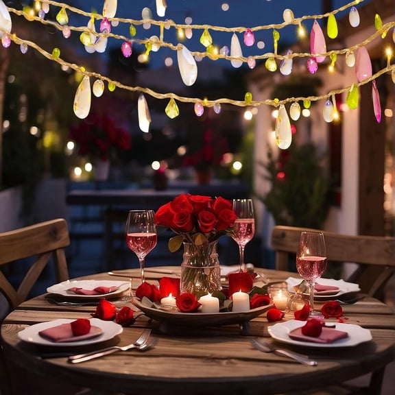 Battery Operated Fairy String Lights, Acrylic Gems Jewels String Lights with Remote 8 Modes Timer Function,30 Warm White LED Battery Powered Fairy Lights for Bedroom Party Decor