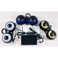Battery Operated Flashing Eyes Christmas Lights with Automatic Timer (1
