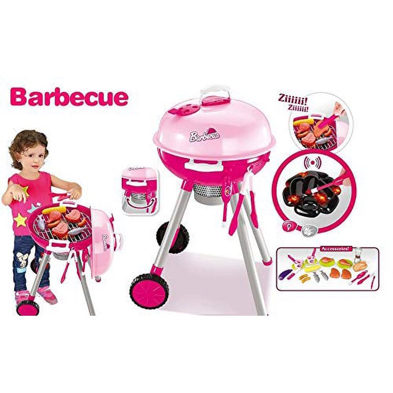 Melissa And Doug 79PCS BBQ Grill Set For Kids Kitchen Playset
