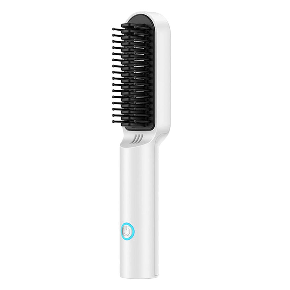 Battery Operated Hair Straightener Care Tool Straightening Comb USB