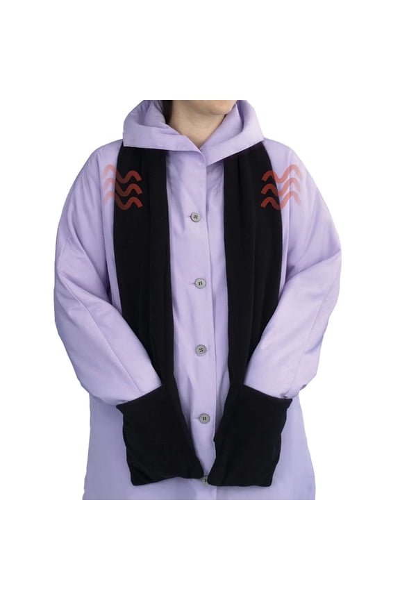Battery-Operated Heated Microfleece Scarf with Pockets, 66 Long