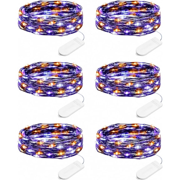 Battery Operated LED Fairy Lights for Halloween Decor