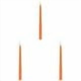 Battery Operated LED Flickering Flameless Wax Look Christmas Taper Candles, Red, 11", 1 Count, by CMYYNNA