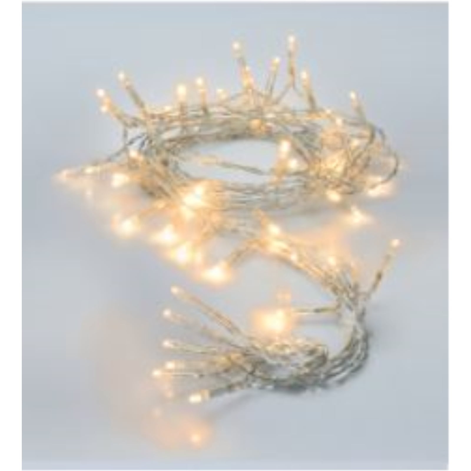 Battery Operated LED Yellow 30 Piece String Lights Decoration 9 Feet ...