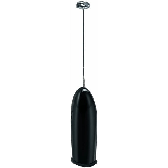 Battery Operated Milk Frother for Coffee, Lattes, Hot Chocolate, Mocha, Cappuccino, Black