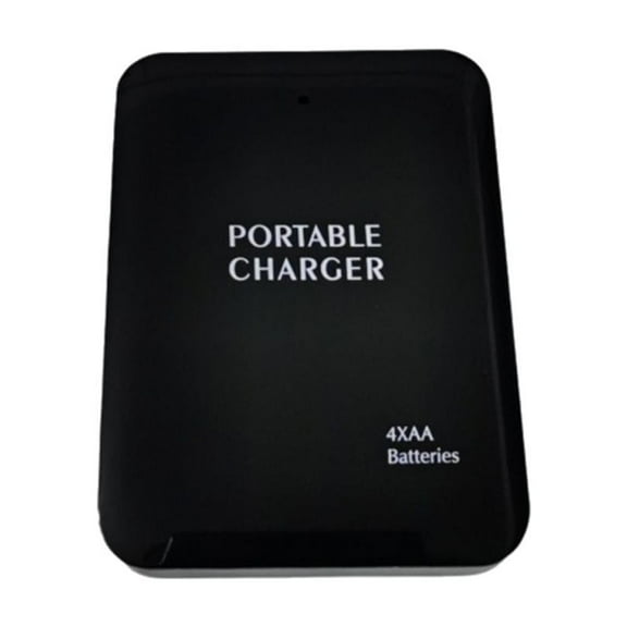 Battery Operated Phone Charger Emergency|USB Battery Powered Power Bank Portable 4 AA Batteries Powered Outlet A6X3