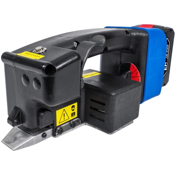Battery Operated Sealer for 1/2" - 3/4" Polyester Strapping - Polyester Friction Welder for Flat Package Loads- EP-1265 - Made in USA