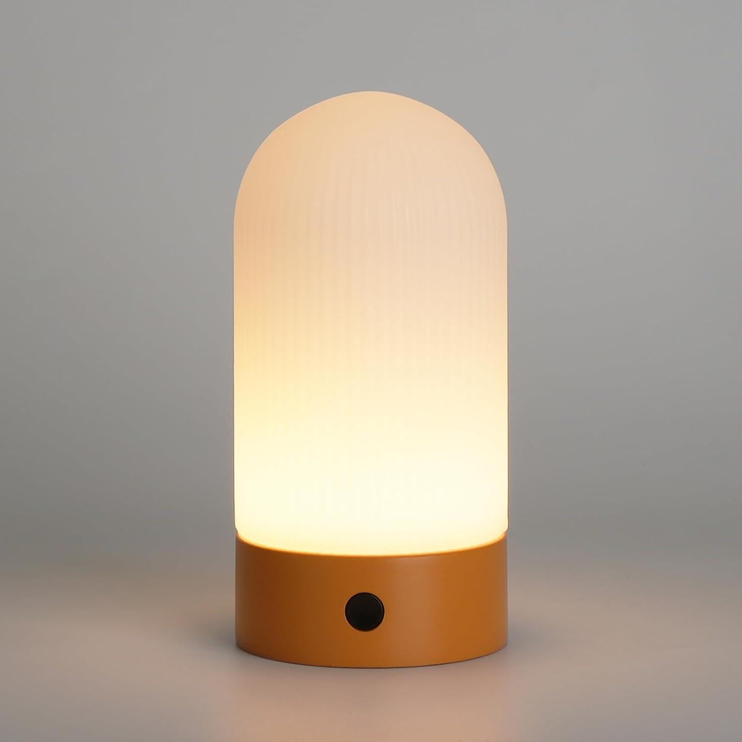 Battery Operated Shower Lamp Waterproof, Small Portable Cordless Table ...