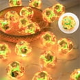 thumbnail image 1 of Battery Operated String Lights - Fairy Lights Indoor Decoration for Bedroom Patio Globe White Light for Christmas Wedding Party 71.1In Led, 1 of 3