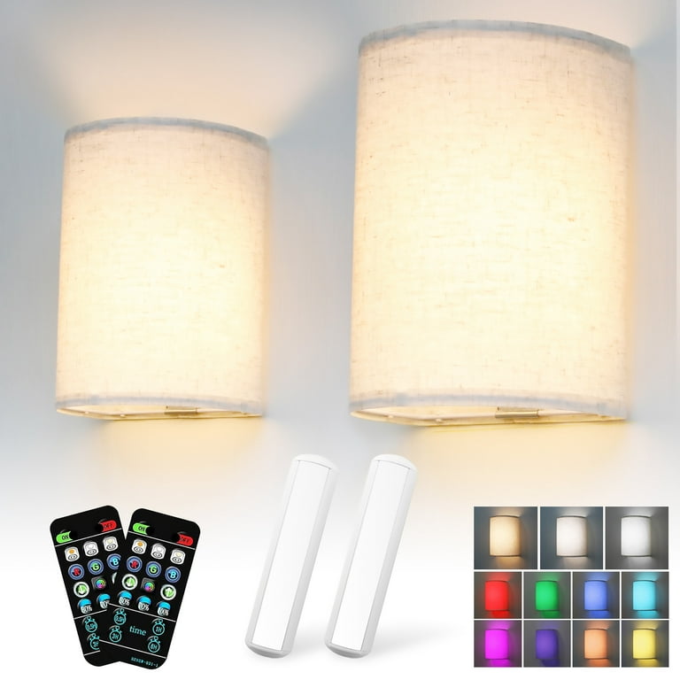 Cordless Wall Lamps - Rechargeable Sconces