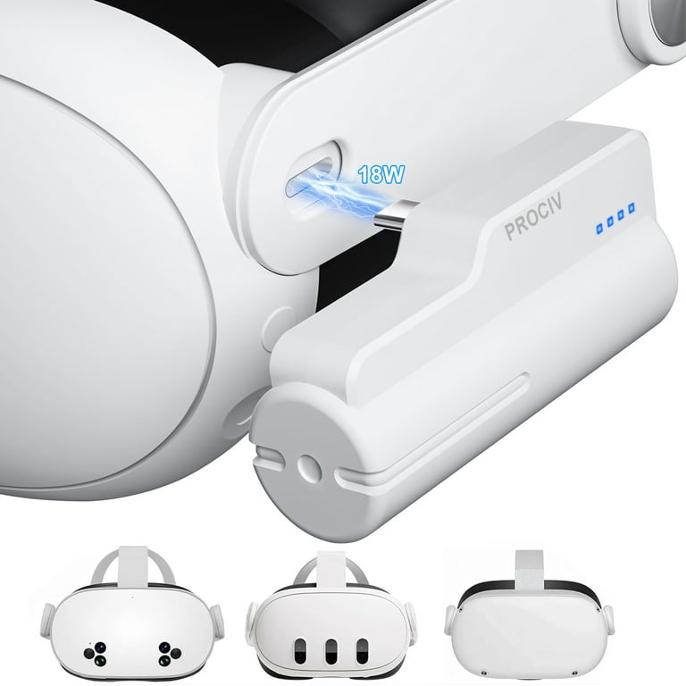 Portable Charger Battery Life Oculus Quest Prociv Battery Pack For