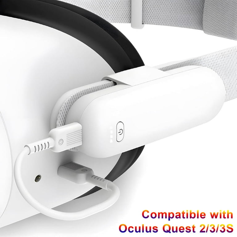 Portable Charger Oculus Battery Life Meta Quest Neck Battery Pack