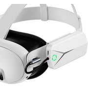Battery Pack for Oculus Quest 3 and 2, 5000mAh Extended Battery Charger Compatible with Meta Oculus Quest 2/3 Original Strap and Elite Strap Lightweight VR Accessories for Extra 2-4H Playtime