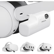 Battery Pack for Meta Quest 3S/3/2, Accessories for Oculus Quest 2/3/3S, 5000mAh Extended Battery VR Headset Power Bank Extra 2-4H Playtime
