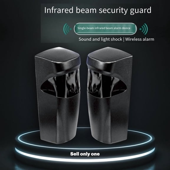 Battery Photocell 15m Lnfrared Beam Sensor DC/AC 12-24V Waterproof IP5 Automatic Gate Door Safety Sensor Alarm