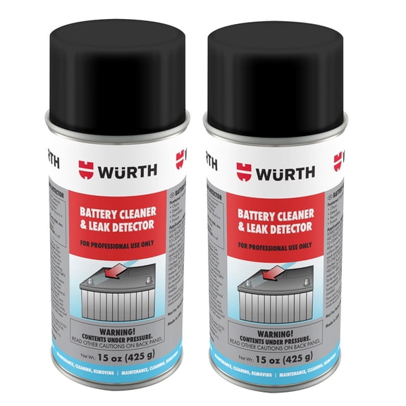 Battery Post Cleaner & Leak Detector aerosol net 15 oz (2 Cans)