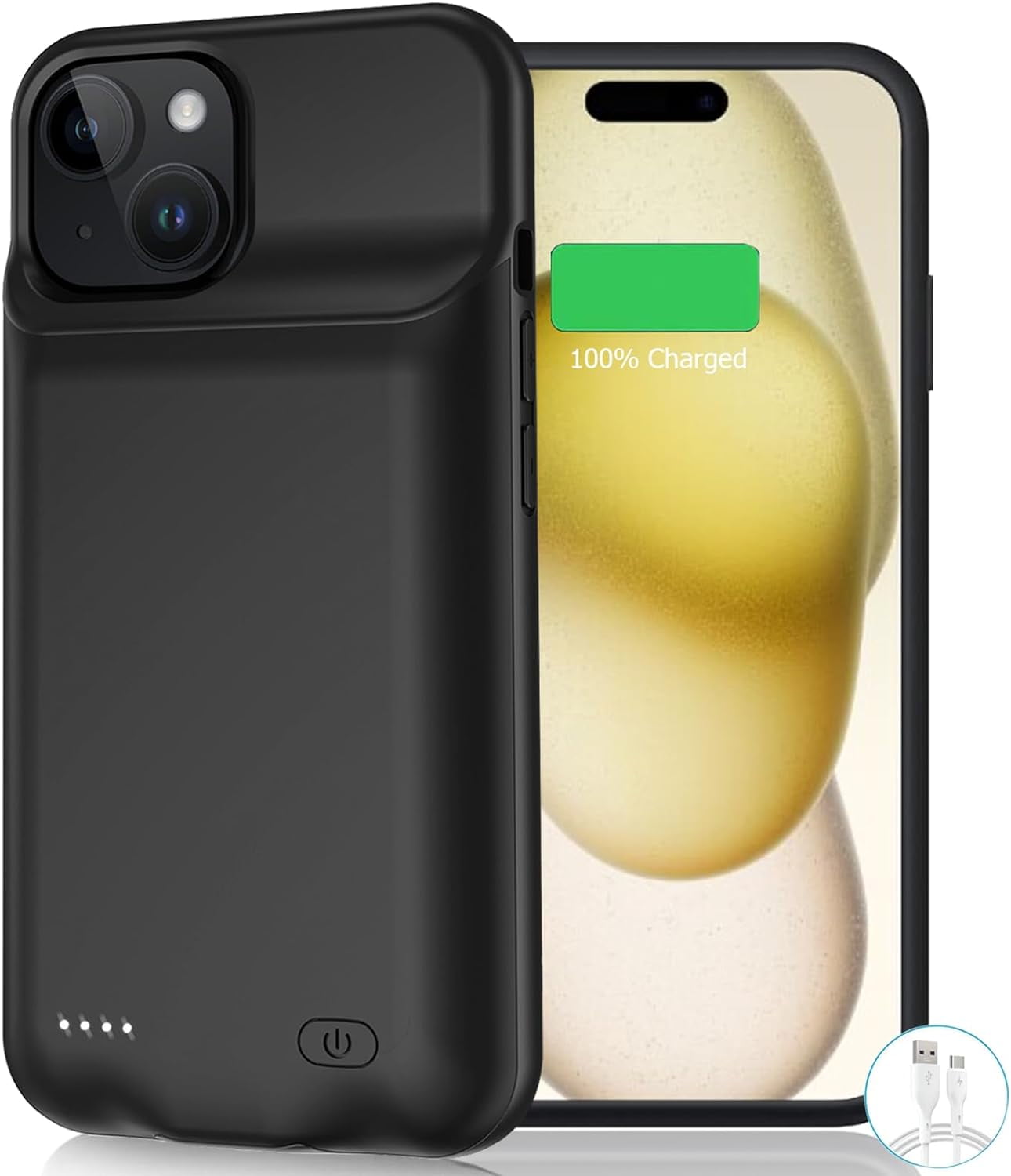 Iphone 11 Iphone Portable Charger Case JLK] Battery Case Power