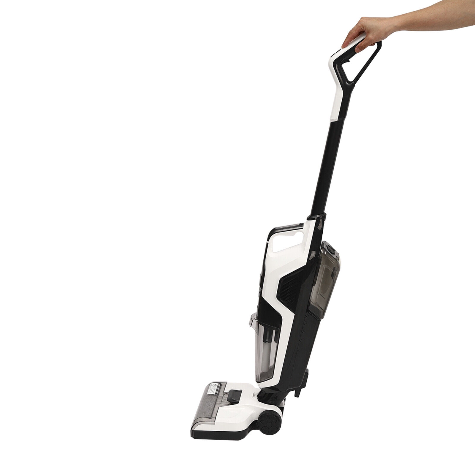 Battery Powered All-in-One Cordless Wet Dry Vacuum Cleaner and Mop for Hard Floor,0.8L/0.21gal Water Tank