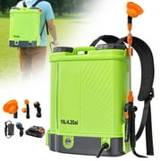 SideKing Battery Powered Backpack Sprayer 4 Gallon, 100 PSI Electric Garden Sprayer with Makita 18V Battery Compatibility, Telescopic Wand, 5 Nozzles, Weed & Fertilizer Lawn Sprayer