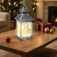 thumbnail image 1 of Battery Powered Christmas Snow Globe Light Portable Decor 5.3x2.4x2.4in Indoor Tabletop Thanksgiving Party Atmosphere Lantern, 1 of 6