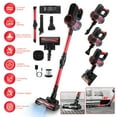 Battery Powered Cordless Vacuum Cleaner, Lightweight Upright Handheld