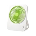 thumbnail image 1 of Battery Powered Desktop Mini Fan, Portable AA Battery Table Fan for Office Desk Travel, Green, 1 of 6