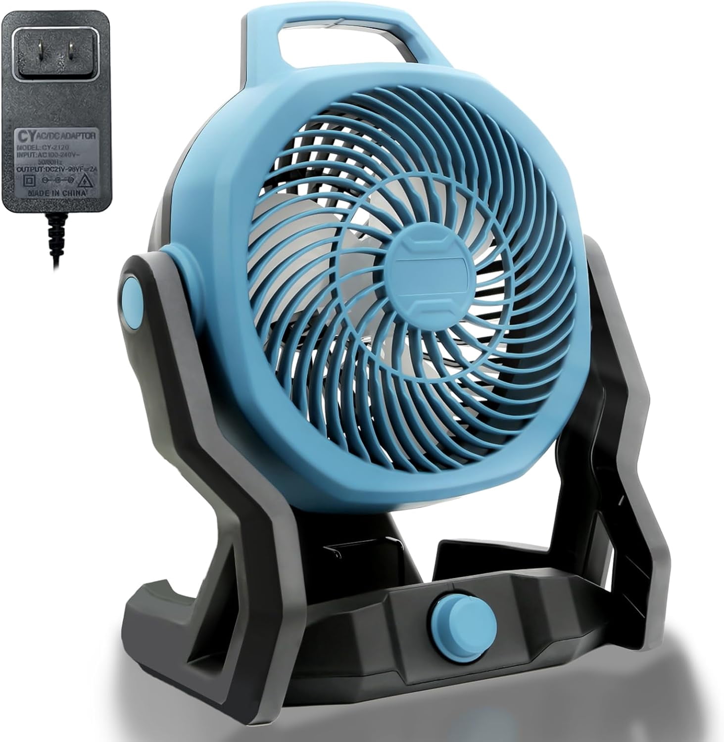 Battery Powered Fan for Makita 18V Battery,Variable Speed Battery ...