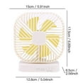 thumbnail image 1 of Battery Powered Fan for Camping Magnetic Usb or Aa Battery Powered Desk Fan with 3 Speed Timing Function, 18x15x6.5 cm, 1 of 2