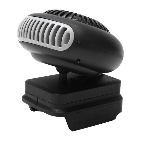 Battery Powered Jobsite Space Heater 2 Temperature Settings Quiet Portable 18V Lithium Ion Compatible Compact Workshop Heater