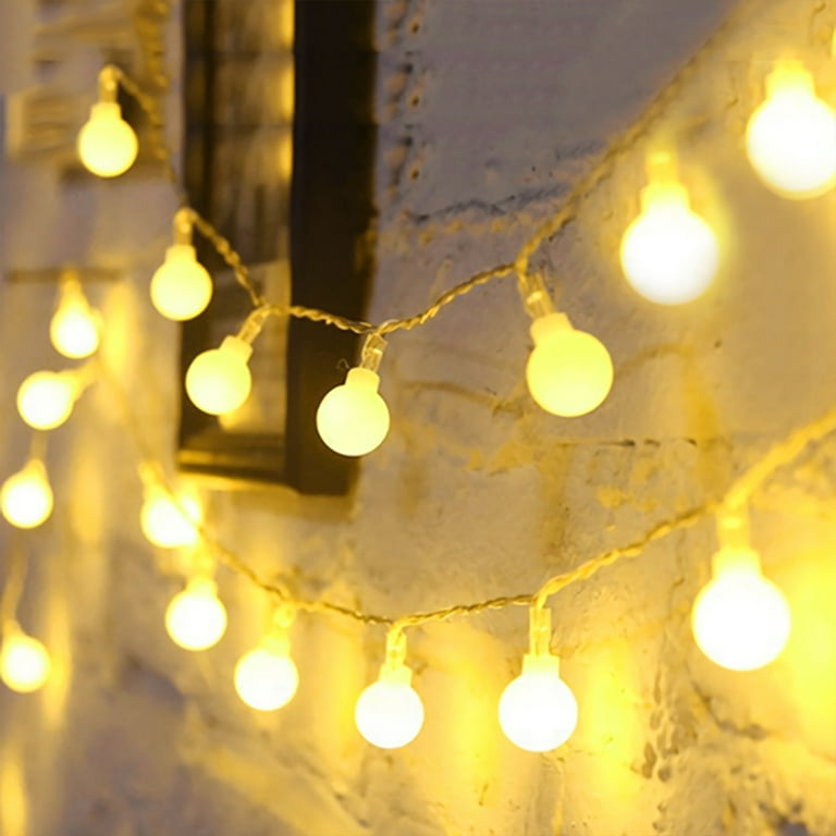 Battery string lights indoor clearance