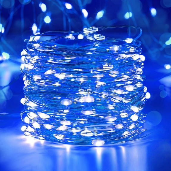 Battery Powered LED String Lights 10/20/30/50/100LED Copper Wire Lights for Camping Wedding Flowers Christmas Decoration