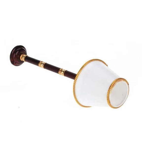 Battery Powered Miniature Floor Lamp For Doll House Decoration 1/12 Lighting Lamp