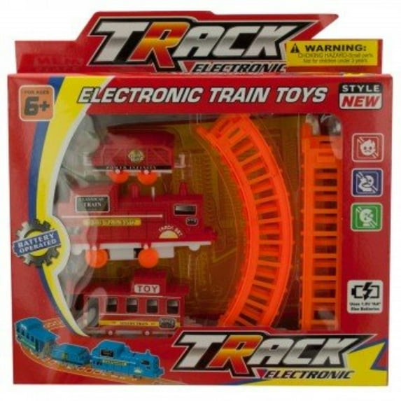 Battery Powered Train Set With Track