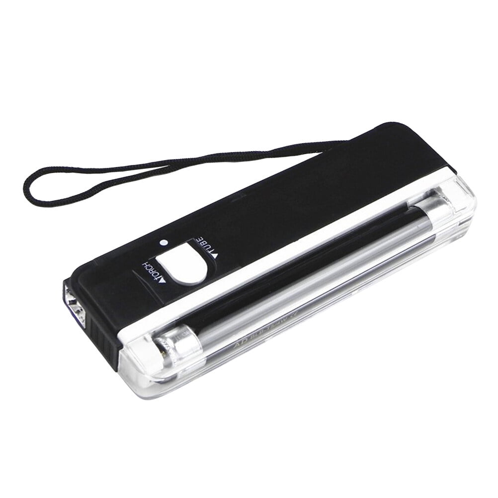 Battery Powered Ultraviolet Lamp Flashing Torch Blacklight UV