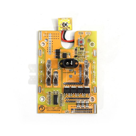 Battery Protection Board with Intelligent Protocol and Versatile Cell Support for Power Tools, Made of FR-4 PCB