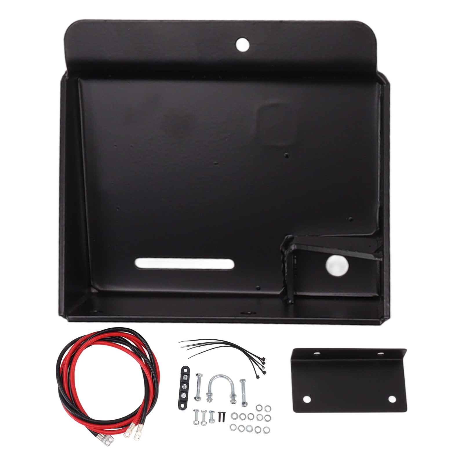 Battery Relocation Kit with Battery Box Wire Waterproof Replacement For Polaris Sportsman 450