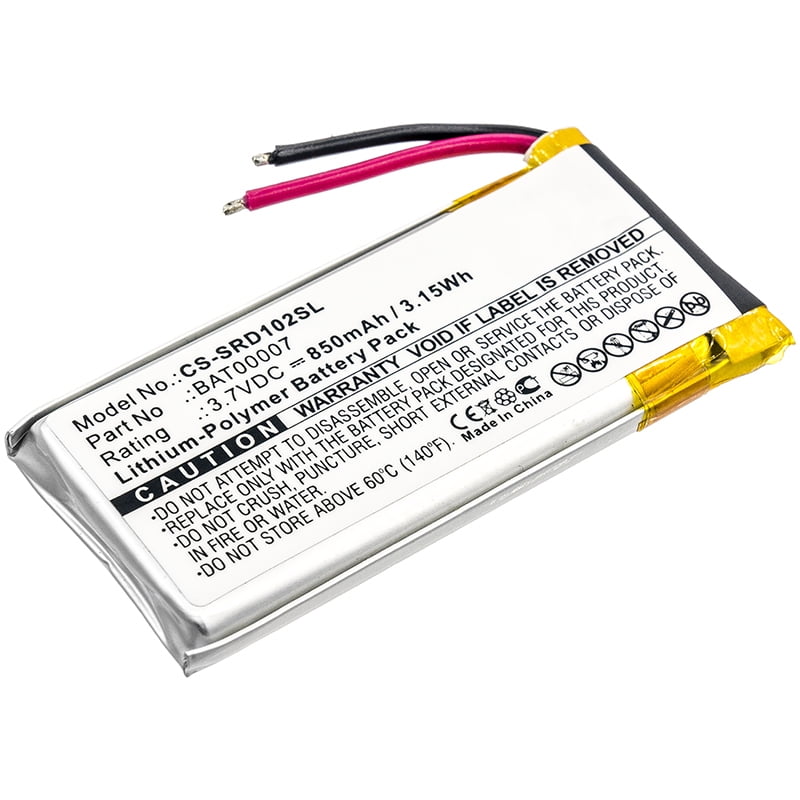 Batterie 700mAh Li-Polymer Pour Cardo Packtalk Edge - Remplace BAT00014 - 3,7V, Noire