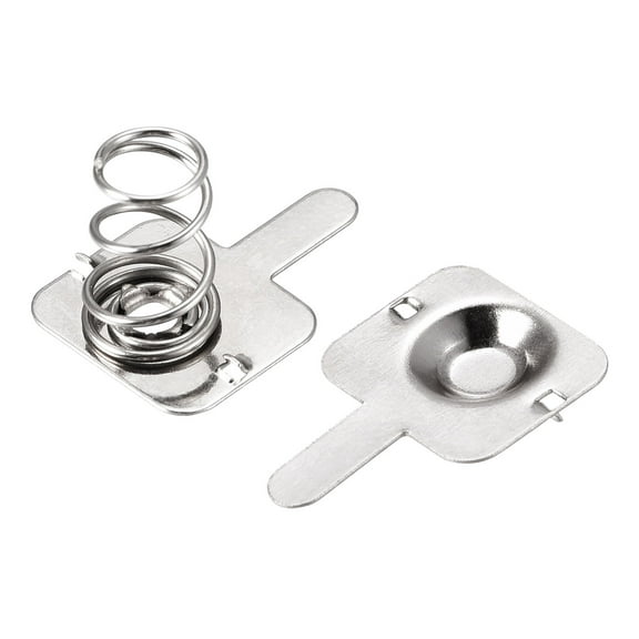 Battery Spring Plate AA Battery Spring Contact Nickel Plate 12mmx10mm 100 Set