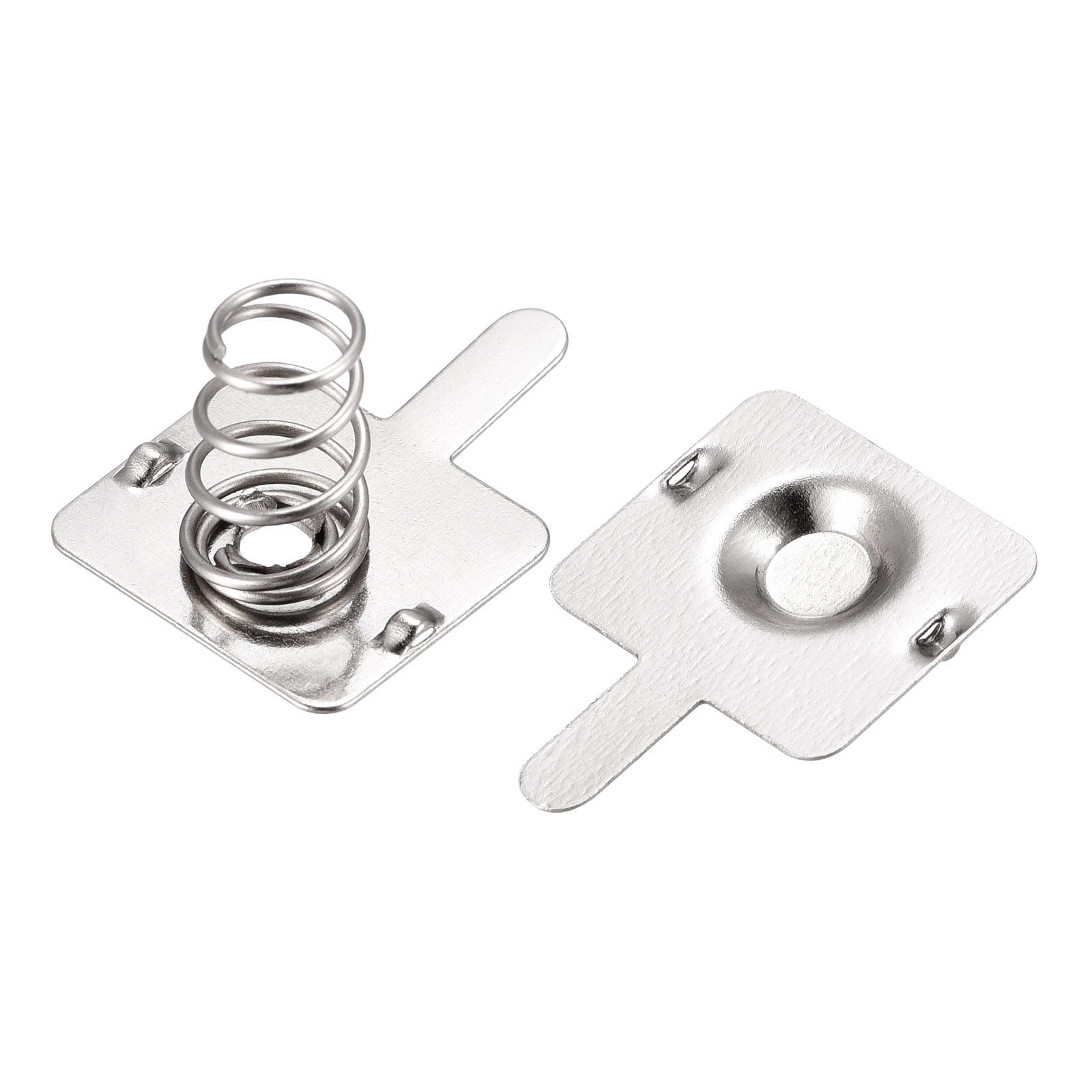 Battery Spring Plate AA Battery Spring Contact Nickel Plate 14mmx12mm 20 Set