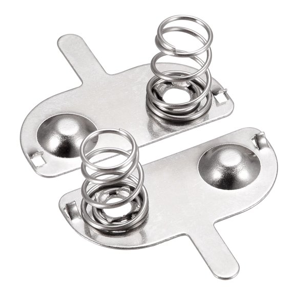 Battery Spring Plate AAA Battery Spring Contact Nickel Plate 20mmx9mm 20 Pcs