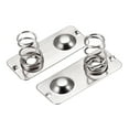 thumbnail image 1 of Battery Spring Plate AAA Battery Spring Contact Nickel Plate 21mmx9mm 10 Pcs, 1 of 5