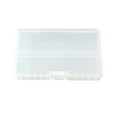thumbnail image 1 of Battery Storage Box, Battery Storage Case Holder, Clear. Each Case Stores 48 BatteriesBattery, Storage Box Transparent Large Capacity Portable Rechargeable Battery Container Organizer for Home, 1 of 6