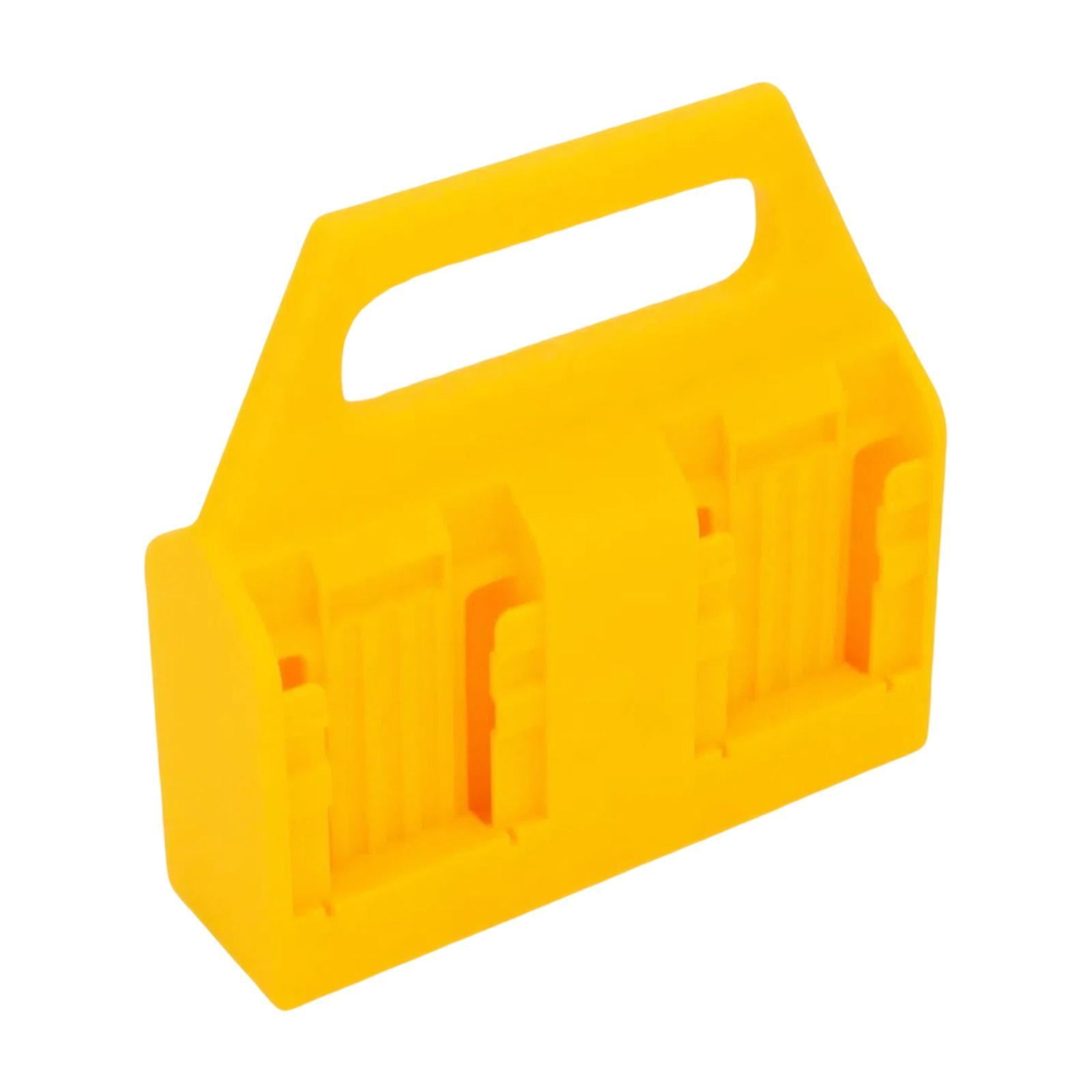 Battery Storage Rack Battery Holder Tool Organizer ABS Material with ...